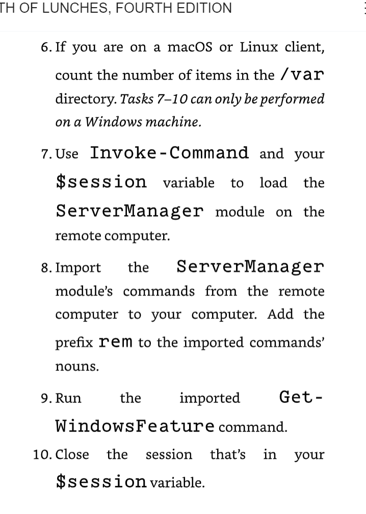 you need a Windows Server 2016, macOS, or Linux machine running PowerShell