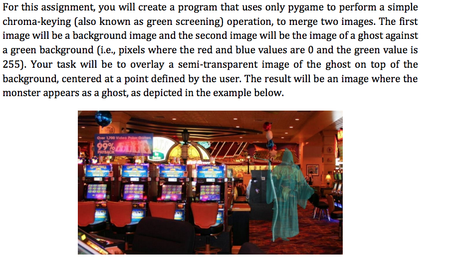 USING PYTHON PLEASE For this assignment, you will create a program that