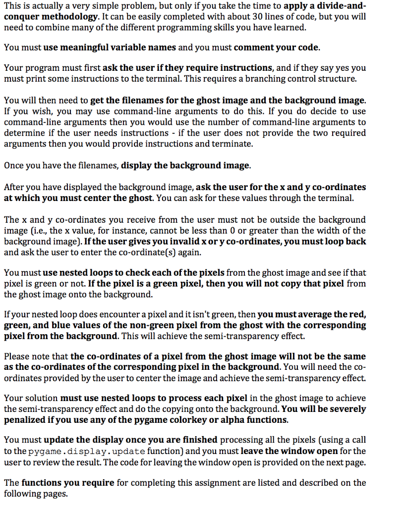 uses only pygame to perform a simple chroma-keying (also known as green