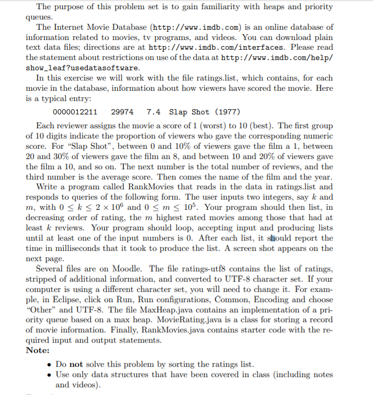  Start code: import java.io.File; import java.io.FileNotFoundException; import java.util.Scanner; import java.util.List; import