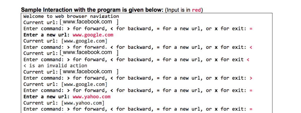 to solve problems using the Stack ADT Q1. Write a program that