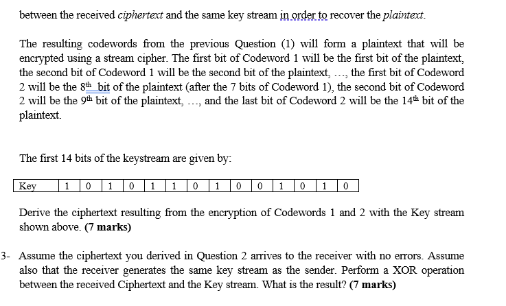 studied Hamming codes in Lecture 3. In Part I of this assignment,