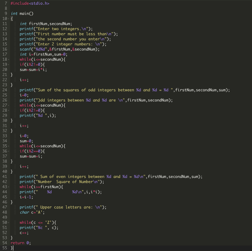 my code, and the errors I am receiving. DESCRIPTION Write a program