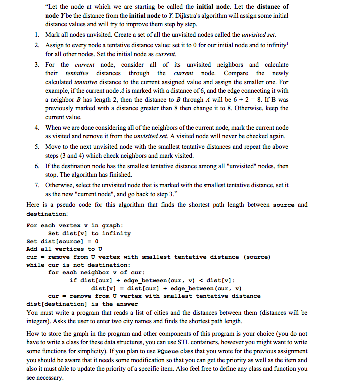  [C++] write a c++ program that reads a list of cities