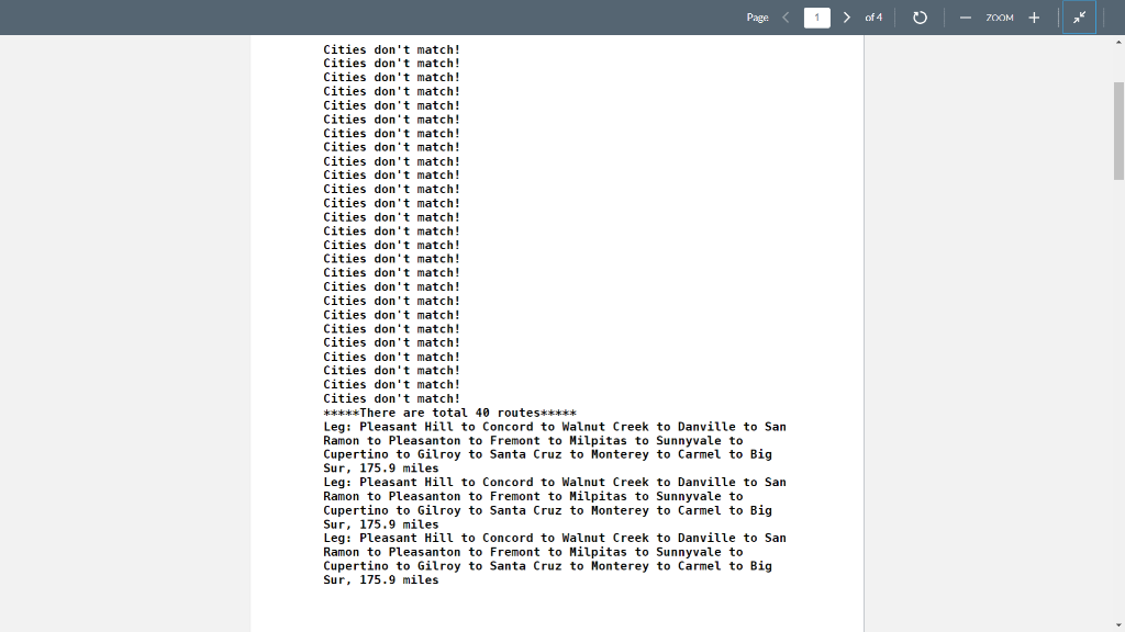 to hold the Leg objects that make up the route, and a