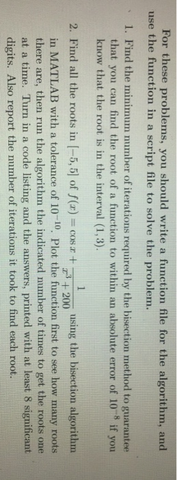  With steps please! For these problems, you should write a function