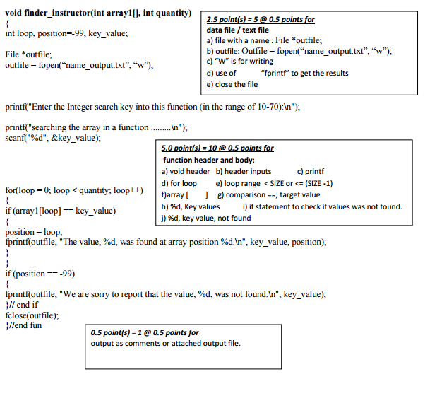 be in a file name c format. No other formats will be
