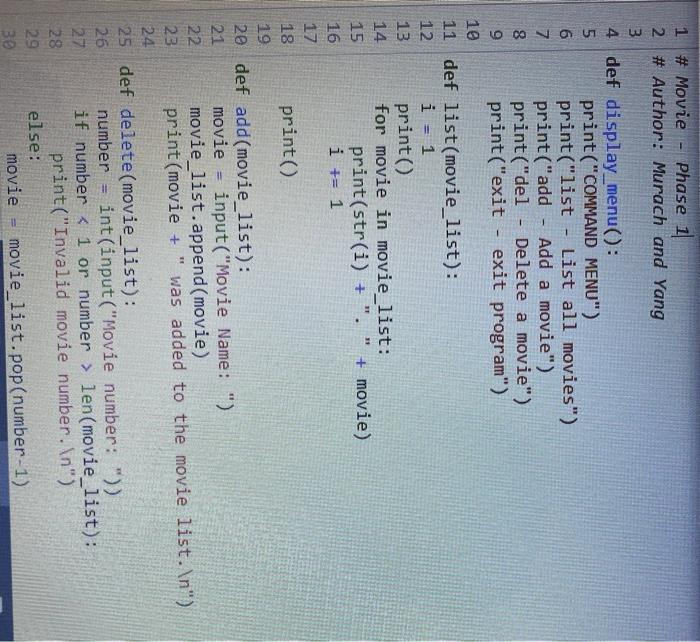 2D program we did in class. a) Enhance the code so it