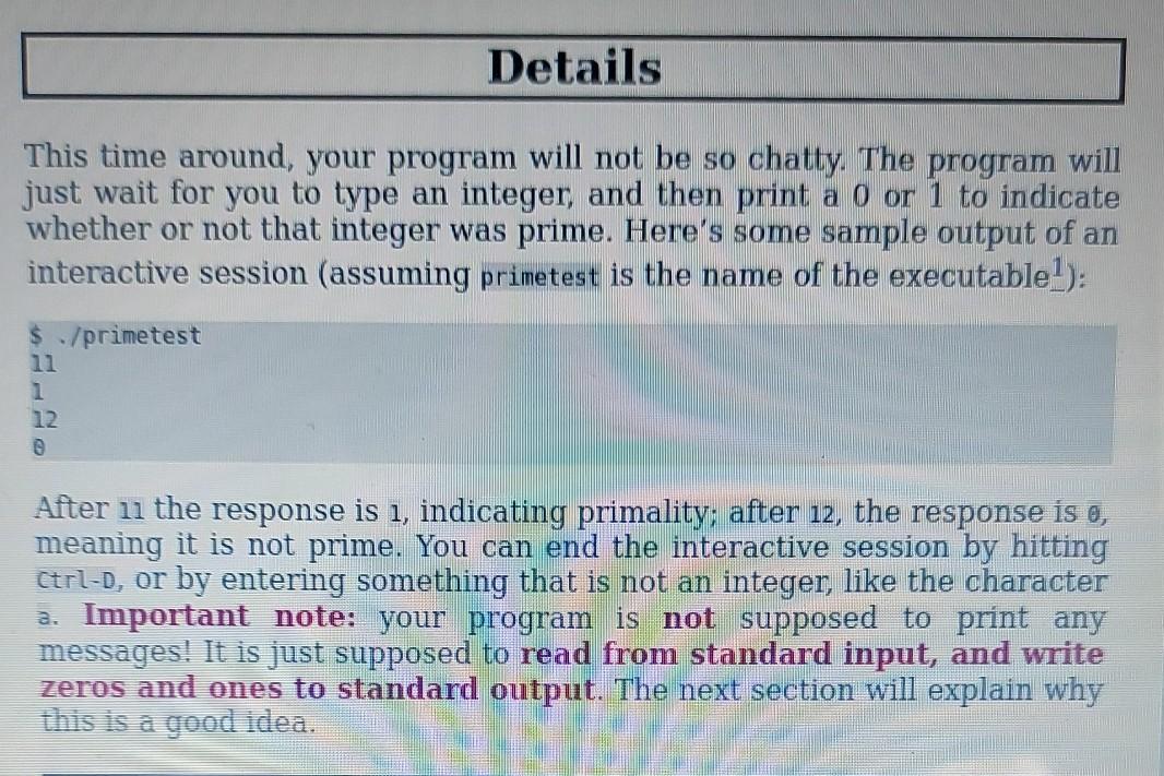 Note: This is C++ Programming. please it has to pass the sanitycheck,(