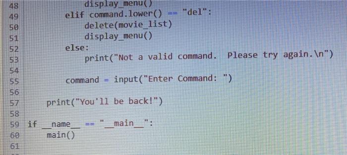 provide by year function that lists all the movies that were released