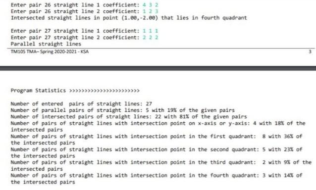 stages, a straight line has many defining equation forms in 2D geometry.