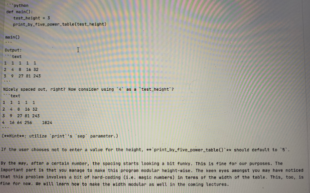 have likely seen a multiplication-table such as the one below: I **1**