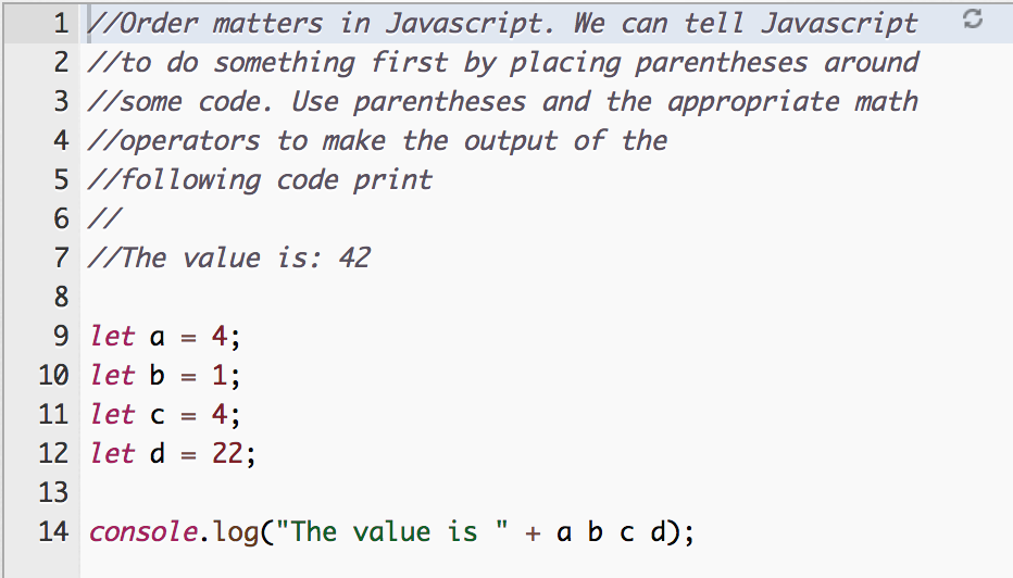 In this lab well practice some fundamental programming concepts. For each of