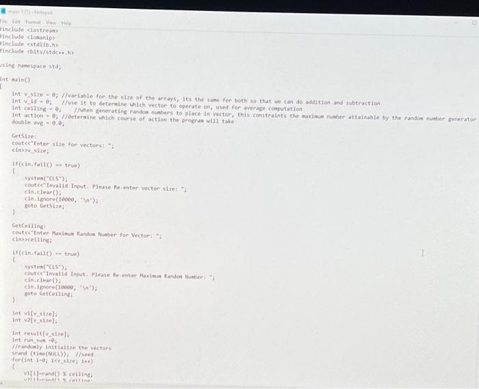 program that performs basic operations (addition, subtraction, editing) on two randomly generated