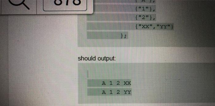 (HAB) 12"2"} ("xx"MYY",23 write a recursive program that outputs all combinations of