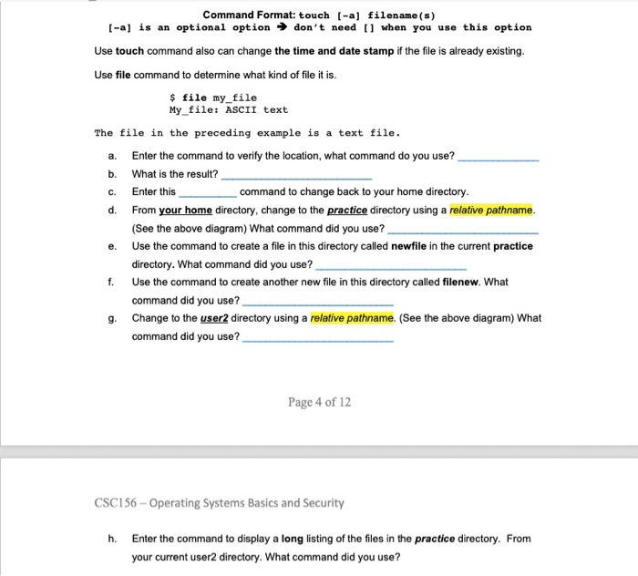 command to rename and move files and directories. . Rename a file