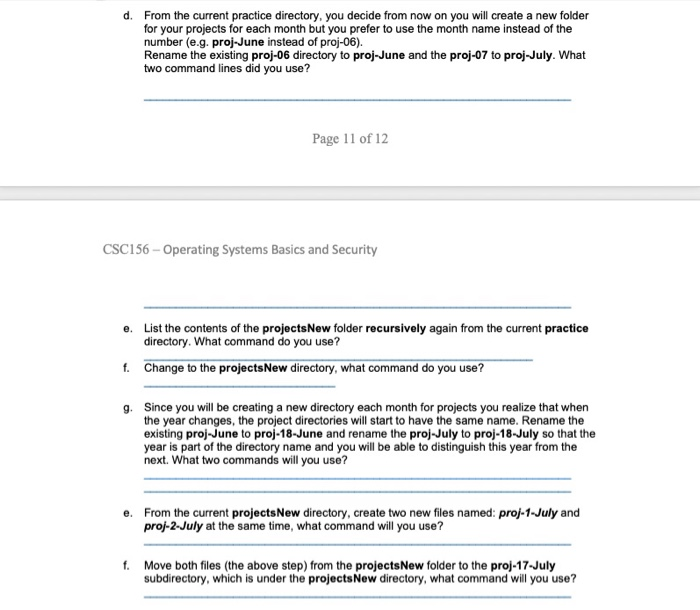 be modified. The cp command can also be used to create a