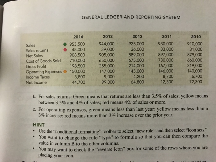 Improve tabular displays of information by shading alternate rows. Download the spreadsheet
