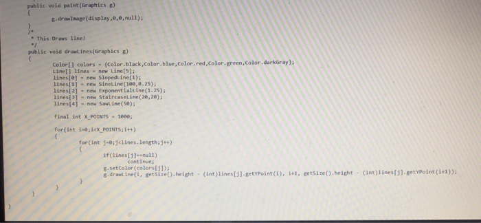 create the window import java awt. //Needed for drawing import java util
