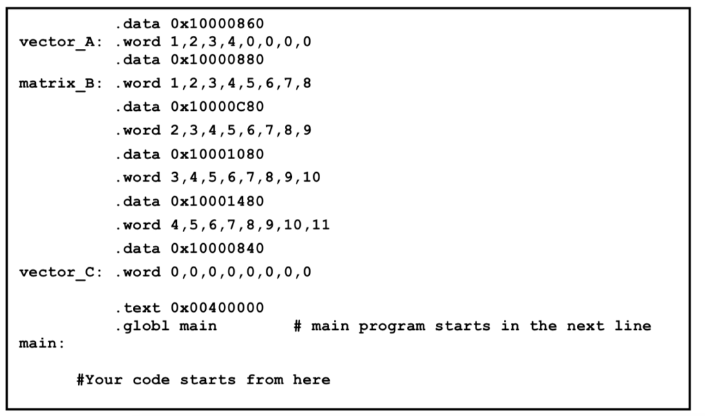 10 4 5 6 7 8 9 10 11 4x1-[1 234] =[30