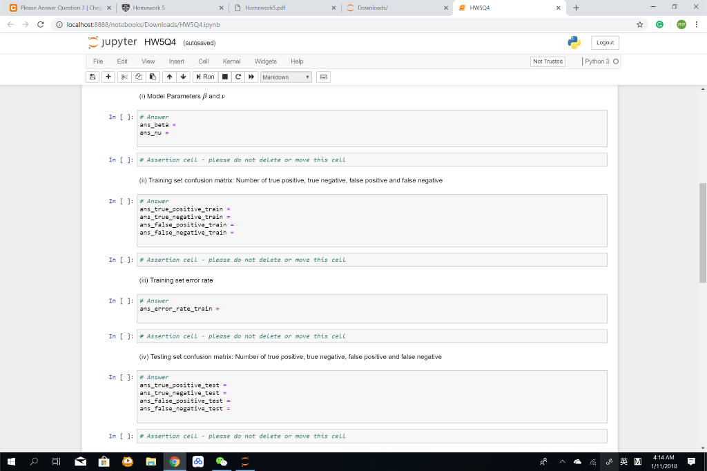  Please answer the question 4 (a) e please Answer Question 3