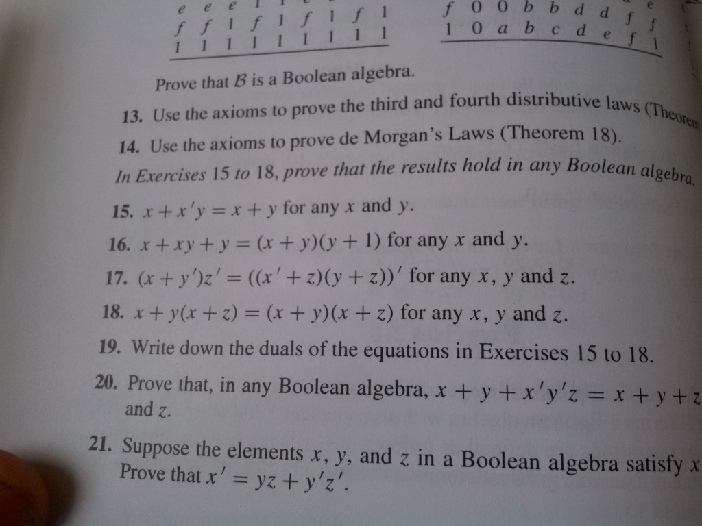 This is a Discrete Mathematics problem. I need help with the answers