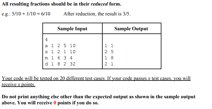 the program explaining each step. Thanks! Create a class called Fraction to