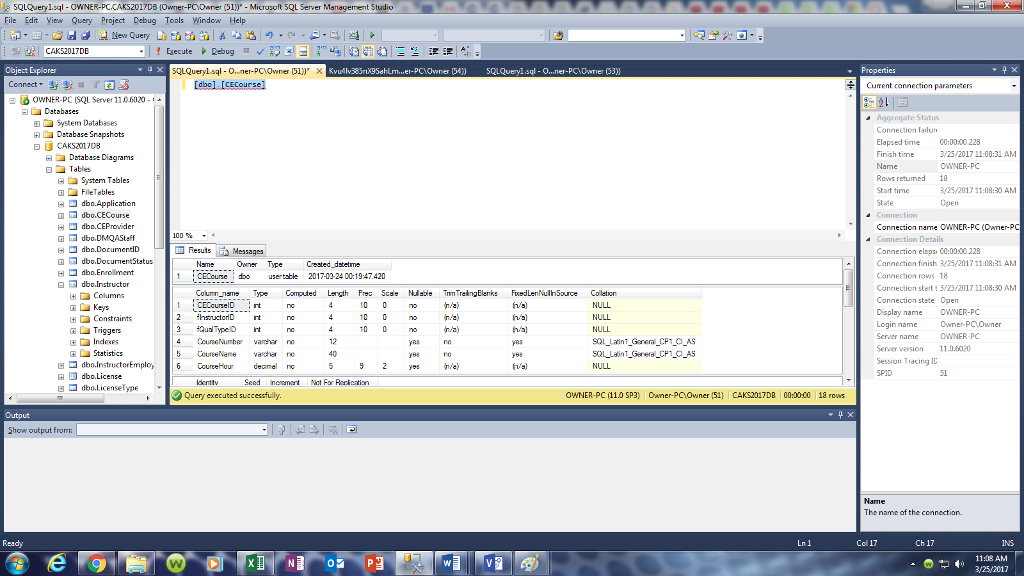 table. The description should be written as if preceded by the phrase,
