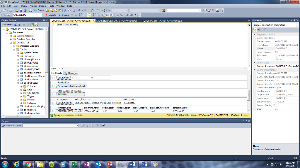 "[One record in this table represents...]" Examples: Customers: "A person or organization