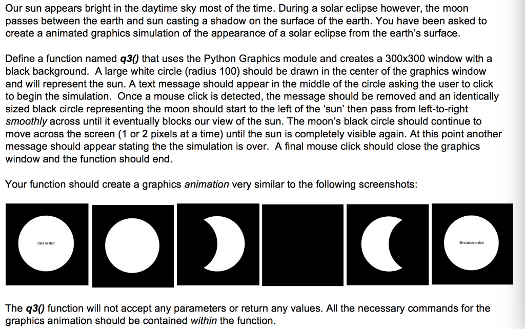  please use python Our sun appears bright in the daytime sky