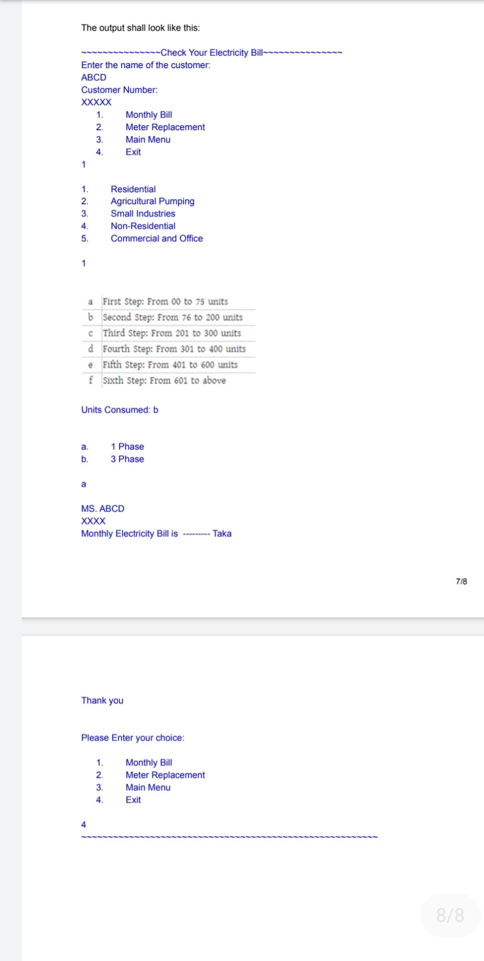 explanations will be treated as copy and marks will be deducted. Copy