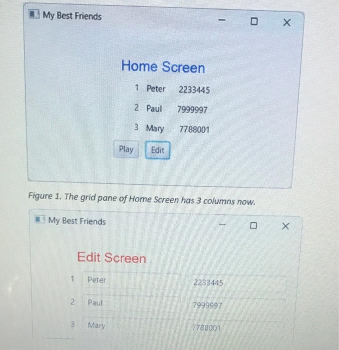 to keep track of 3 best friends as strings has been posted