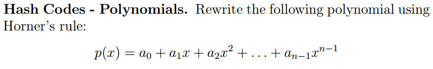 Hash code, please answer the question with detailed explaination, thank you. Hash