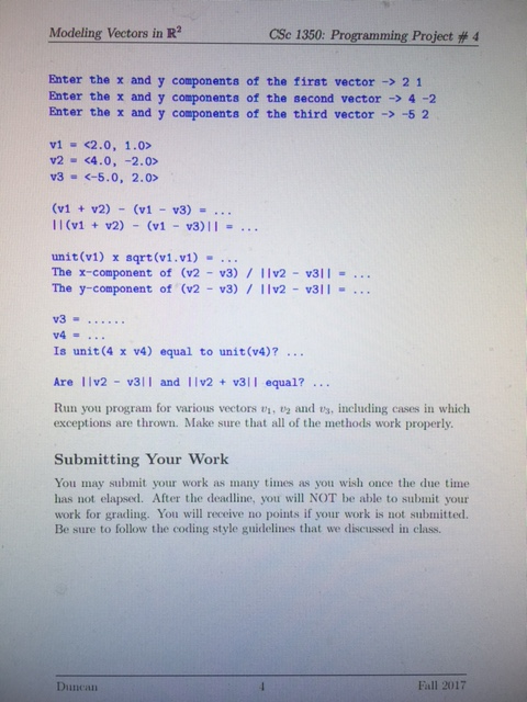 Class Definition 1. A vector is defined as an element of a