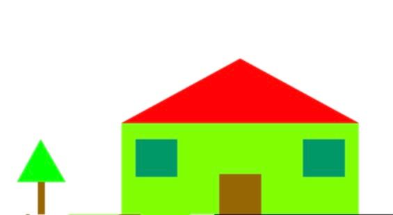 Write a program using C++ language (in Dev c++ program) to draw