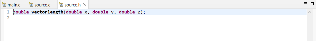 components of a vector in the three-dimensional space. 3. The function should