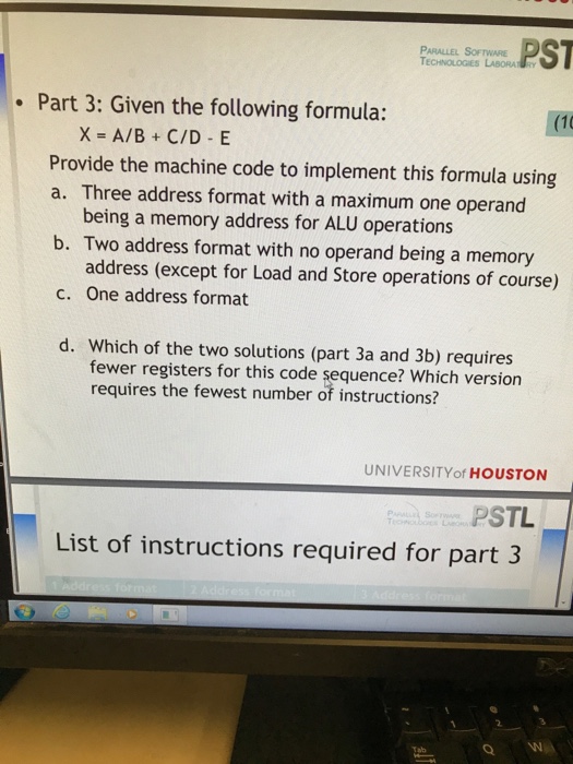  Please use the table in the second picture to answer part