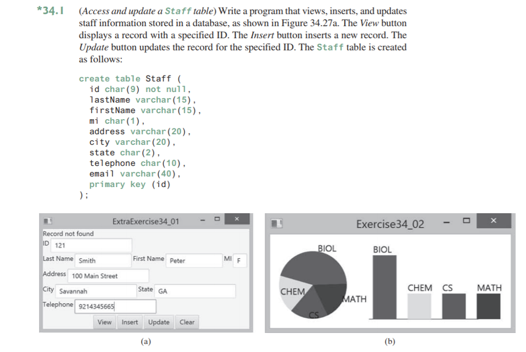  Please use JavaFX to create nodes. 34.1 (Access and update a