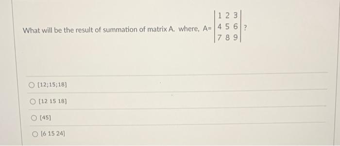 matrix of ones with 4 rows and 4 columns? ones (4) ones