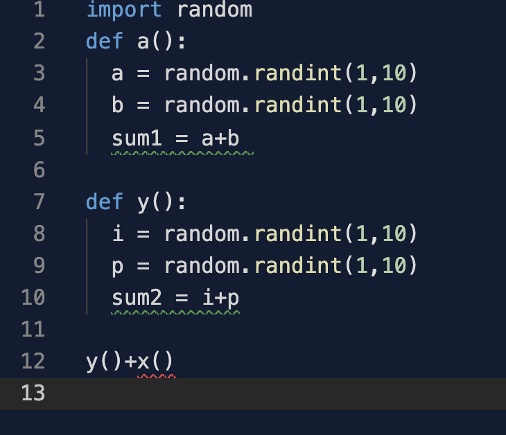 python - is there a way to add 2 functions. for example,