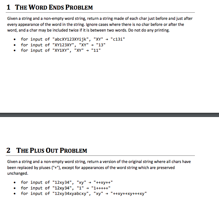1. Please help me to pass the problems ; https://codecheck.it/files/1810202149e3seqx49fh2dpm44d1072mxnt 2. Also,