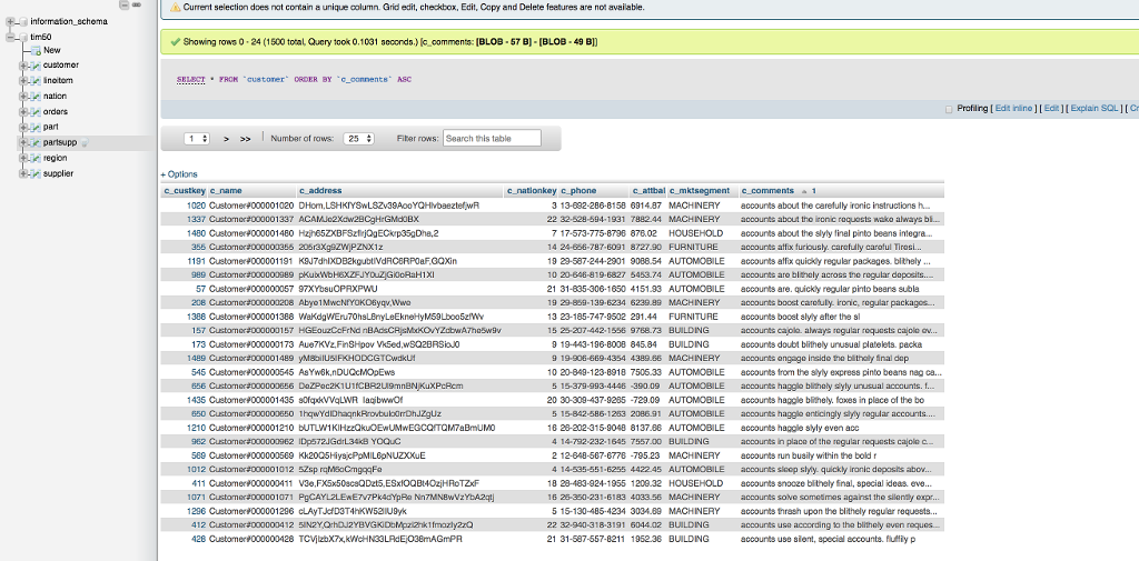 SQL Help!! Three part question: 1. List Top 10 customers by their