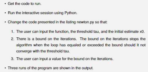 way a function changes as inputs change. Line 4 is the typical