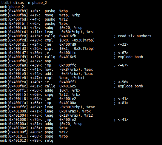 Computer Science Assembly Language bomb lab problem: This question require us to