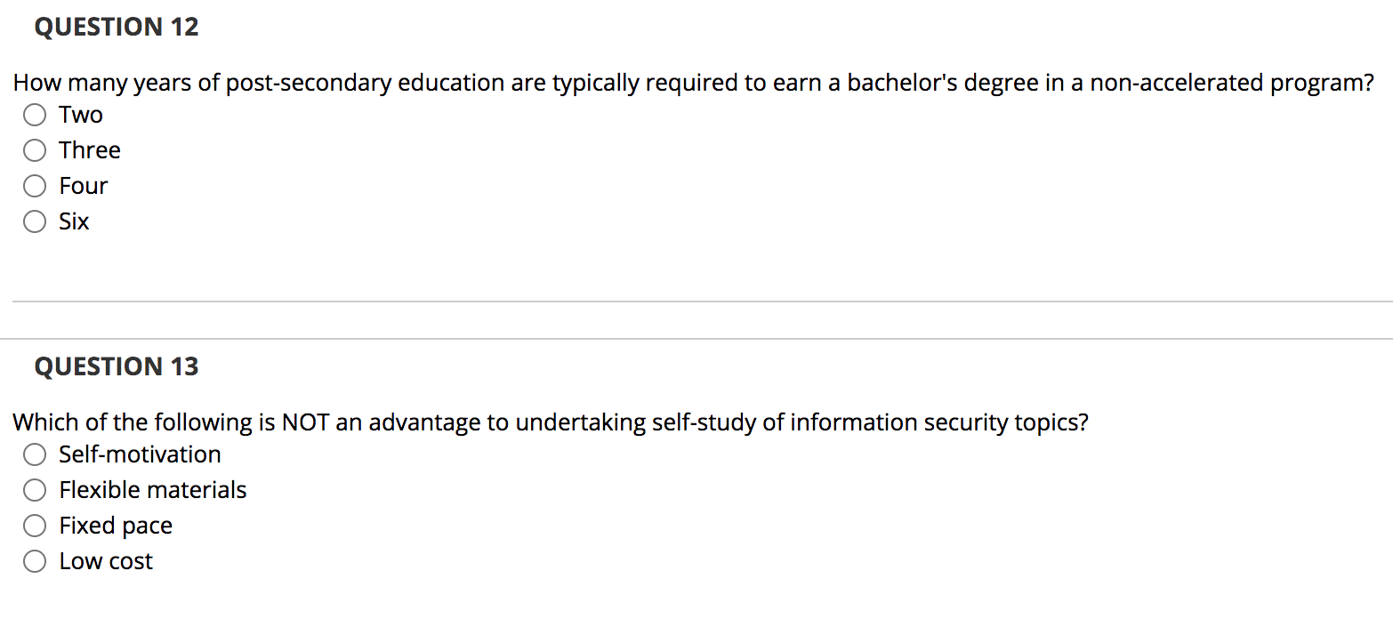 and maintain the people and environment of information security. True False QUESTION