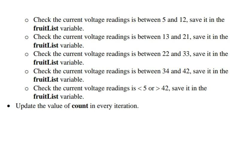 fruits. To improve the efficiency in the shipping company has acquired a
