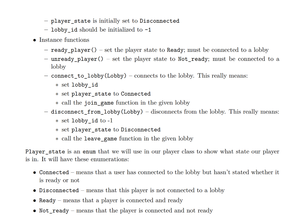 and then signal for the game to start. Although this is normally