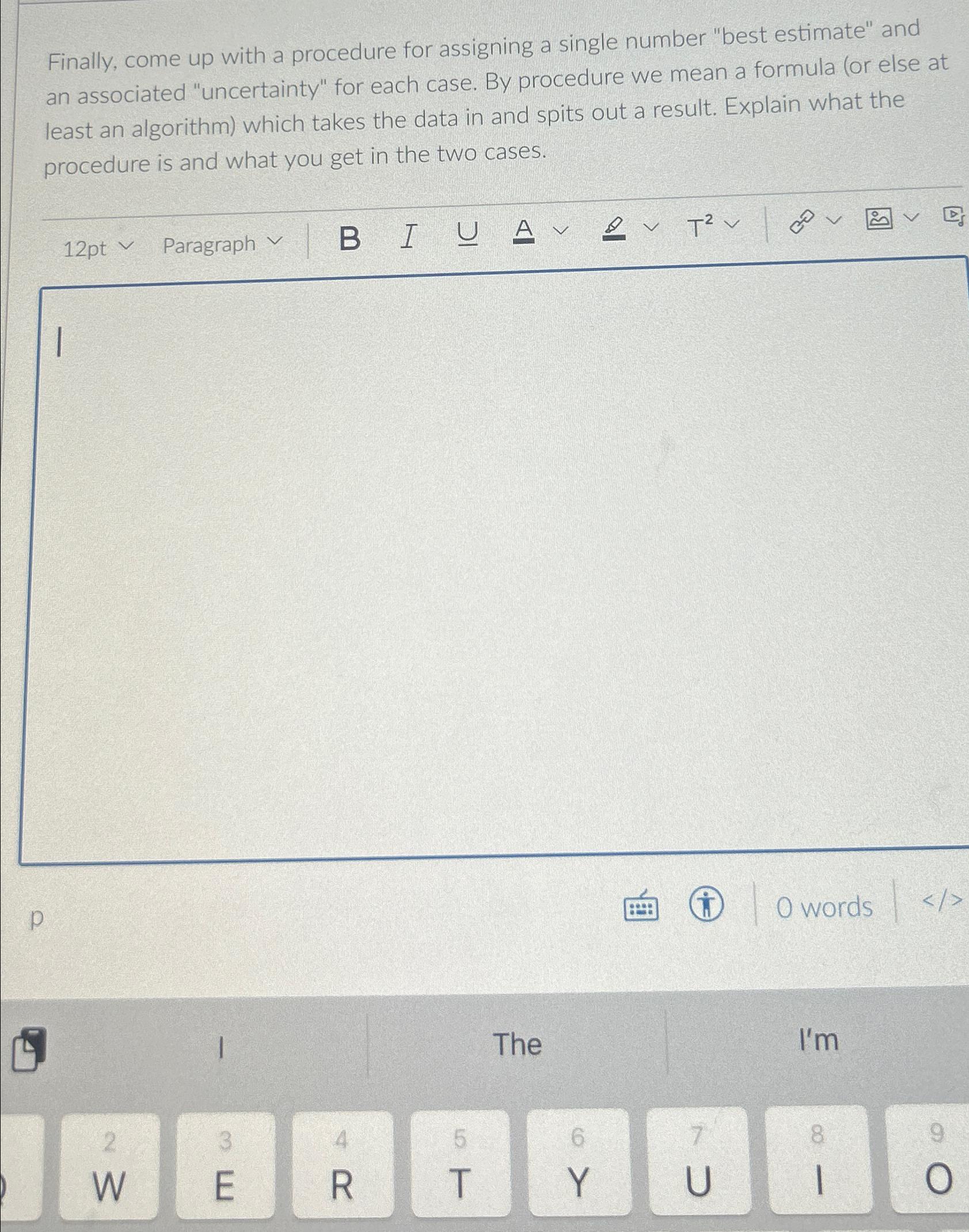  Finally, come up with a procedure for assigning a single number