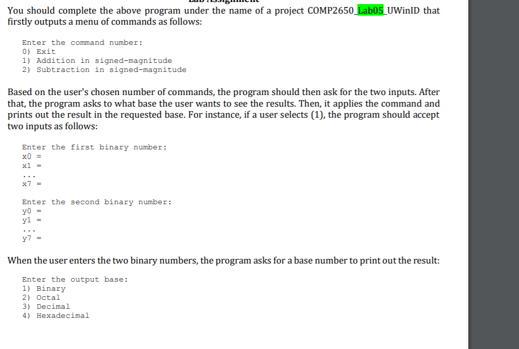 With this program it needs to be seperated into a .h file