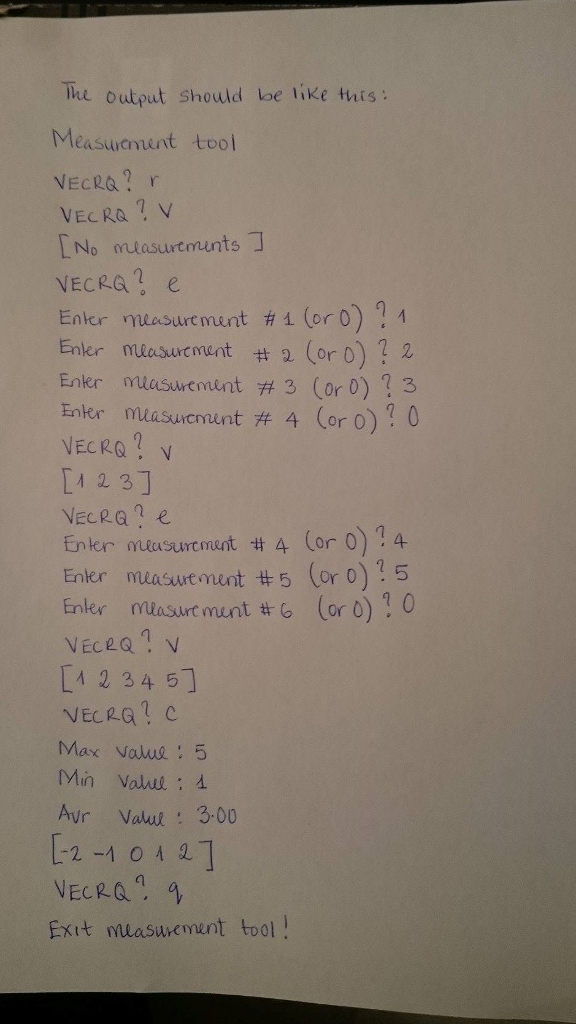 C programming Measurement analysis Using computer programs for measurement of data collection